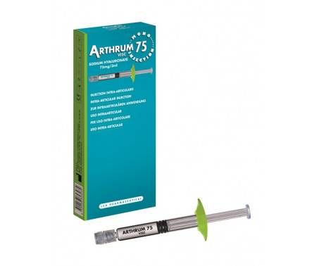 Arthrum Visc 75 - Siringa intrarticolare a base di Acido Ialuronico - 3 ml