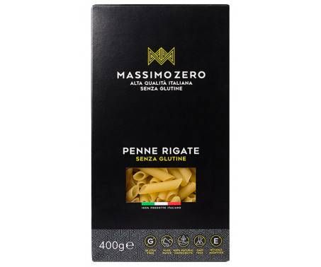 Massimo Zero Penne Rigate Pasta Senza Glutine 400 g