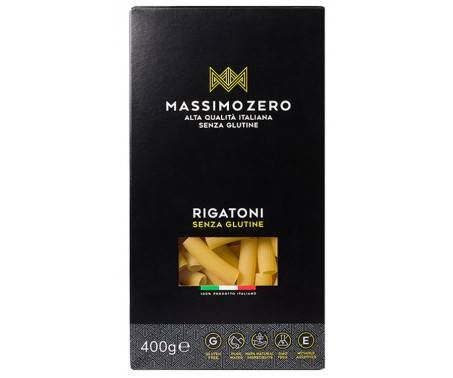 Massimo Zero Rigatoni Pasta Senza Glutine 400 g