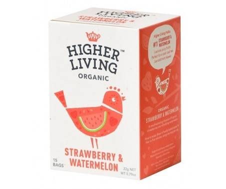 Strawberry & Watermelon infuso biologico di Fragola e Anguria 15 filtri