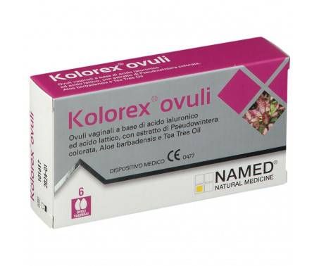 Named Kolorex 6 Ovuli Vaginali Per La Candida 