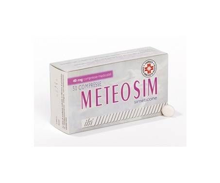 Meteosim - Gonfiore e Meteorismo - 50 compresse masticabili