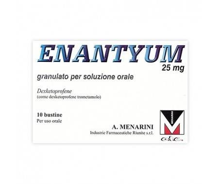 Enantyum 25 mg Granulato Per Soluzione Orale 10 Bustine