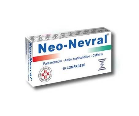 Neonevral Paracetamolo Antidolorifico 10 Compresse