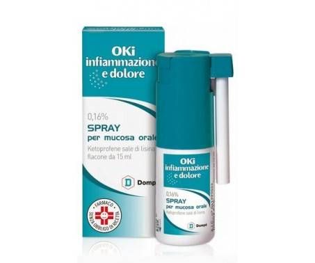 Oki Infiammazione e Dolore - Spray Orale - 15 mL