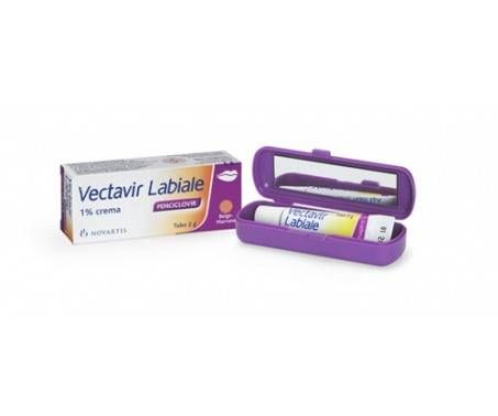 Vectavir Labiale 1% Crema Antivirale Penciclovir 2 g