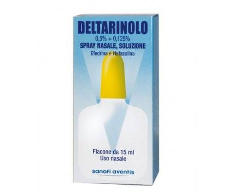 Deltarinolo Spray Nasale 0,5% + 0,125% Efedrina Cloridrato Flacone 15 ml