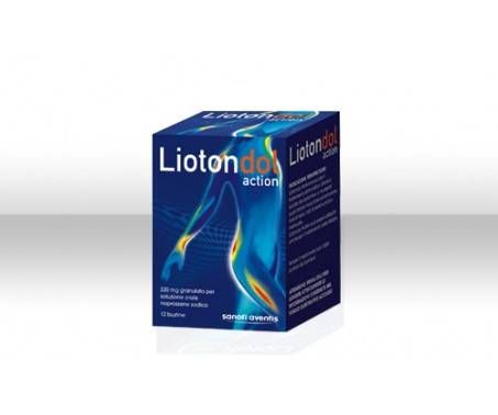 Liotondol Action 220 mg Granulato per Sospensione Orale 12 Bustine