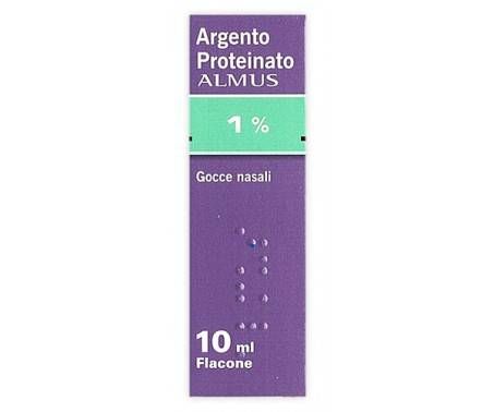 Argento Proteinato Almus 1% Gocce 10 ml