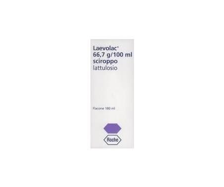 Laevolac Sciroppo Lassativo 66,7%/100 ml Lattulosio 180 ml