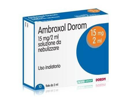 Ambroxol Dorom 15 mg/2 ml Soluzione da Nebulizzare 10 Fiale 2 ml