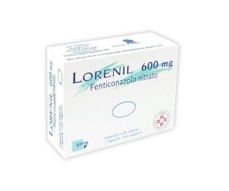 Lorenil 600 mg Fenticonazolo 1 Capsula Molle Vaginale