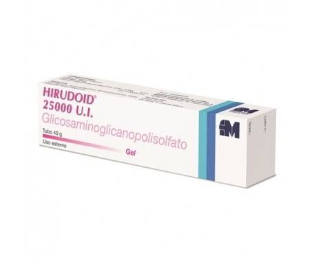Hirudoid 25000 U.I. Gel 0,3% Tubo 40g