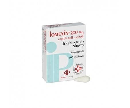 Lomexin 200 mg Fenticonazolo Antimicotico 6 Capsule Molli Vaginali