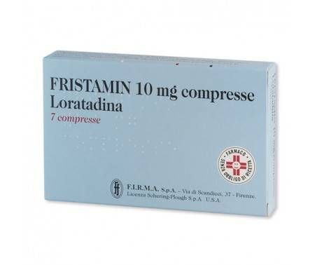 Fristamin 10 mg Loratadina 7 Compresse