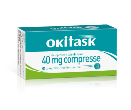 Okitask - 20 compresse rivestite - 40 mg