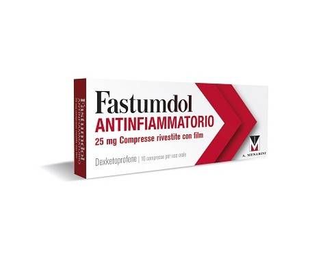 Fastumdol Antinfiammatorio 25mg 10 Compresse Rivestite