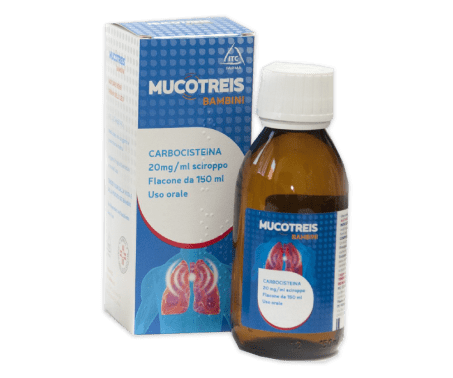 Mucotreis Sciroppo Bambini 2% Carbocisteina 150 ml