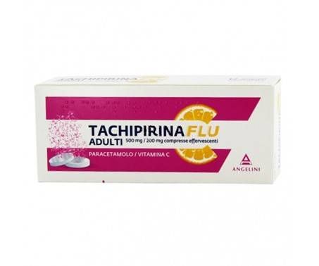 Tachipirinaflu Adulti 500+200 mg - 12 Compresse effervescenti