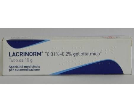 Lacrinorm Gel Oftalmico 0,01% Benzalconio cloruro 10g