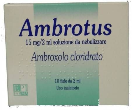 Ambrotus Soluzione da nebulizzare 10 Fiale 15 mg /2 ml