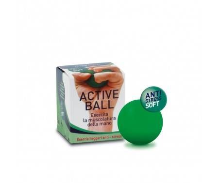 Tecniwork Active Ball Soft Verde Sfera Antistress