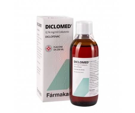 Diclomed Collutorio Diclofenac acido Flacone 200 ml