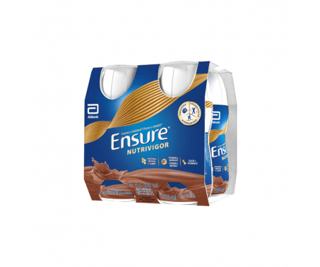 Ensure Nutrivigor Integratore Alimentare Proteico da Bere Cioccolato 4x220ml