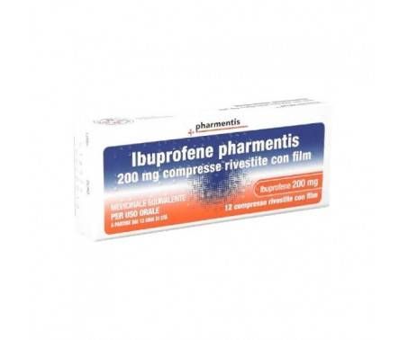 Ibuprofene Pharmamentis 200mg Antidolorifico Antinfiammatorio 12 Compresse