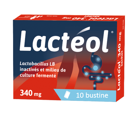 Lacteol Polvere Fermenti Lattici 10 miliardi Lactobacillus LB 10 Bustine