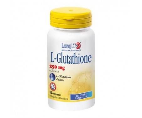 LongLife L-Glutathione 50 mg Integratore 90 Compresse