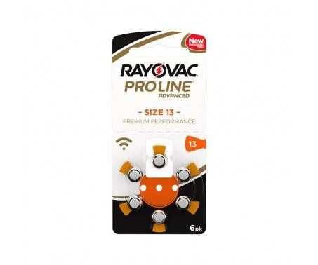 Rayovac Extra Digital Air PR48 13 6 pezzi BATTERIE ricambio DIGITAL AIR 3D