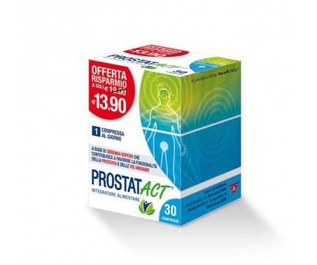 Prostatact integratore alimentare utile per la prostata 30 compresse