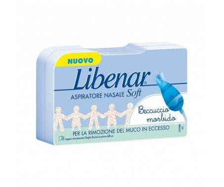 Libenar Premium Aspiratore Nasale Soft Con Beccuccio Morbido