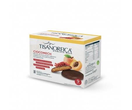 Tisanoreica Choco Mech Biscotti Succo di Goji ed Albicocca 9x13 g