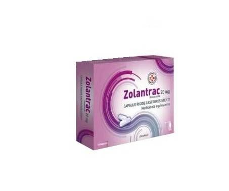 Zolantrac 20 mg Omeprazolo 14 Capsule Gastroresistenti
