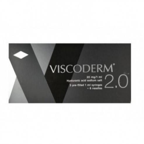 VISCODERM 3 siringhe da 1 mL di acido ialuronico al 2,0%