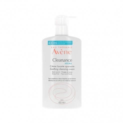 Avène Cleanance Hydra Crema Detergente Lenitiva Viso 400 ml