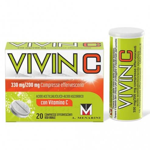 Vivin C - 20 compresse effervescenti - 330 mg + 200 mg